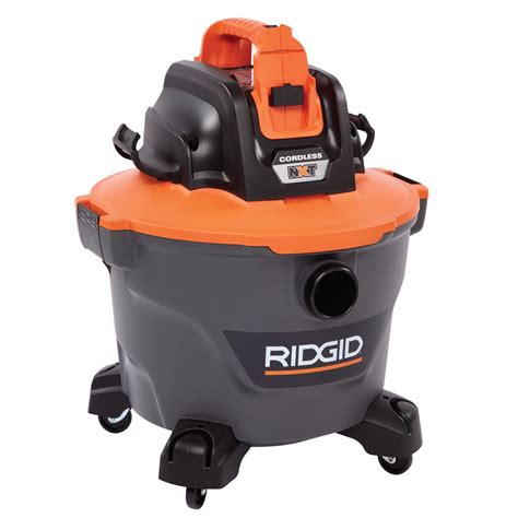 The BAUER 14 Gallon wetdry vac offers 6 peak horspower of powerful suction for cleaning up liquids and spills. . Ridgid cordless shop vac